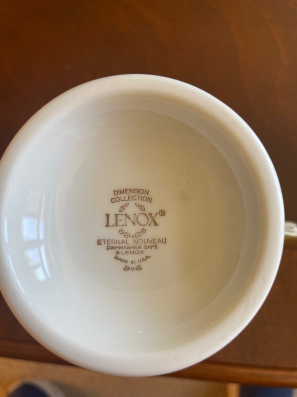 Lenox Eternal Nauveau Accent Mug - Picture 2 of 4